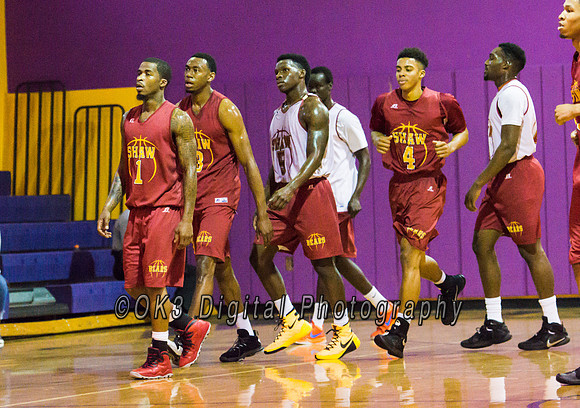Olen C. Kelley III's coverage of the Garnet and White benefit scrimmage basketball game