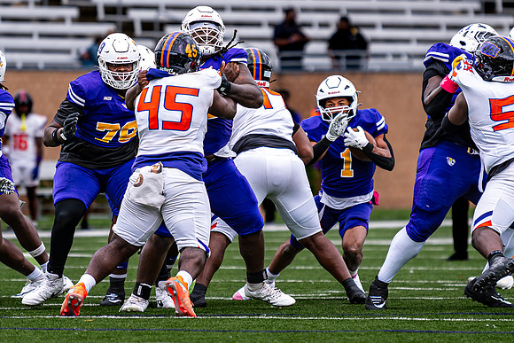 COLUMBIA, S.C. (Oct. 17, 2026) Benedict College defeated Edward Waters University, 45-24, in its homecoming game, a Southern Intercollegiate Athletic Conference football matchup on Saturday, October 1