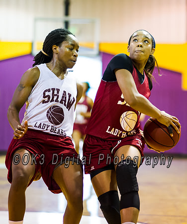 Olen C. Kelley III's coverage of the Garnet and White benefit scrimmage basketball game
