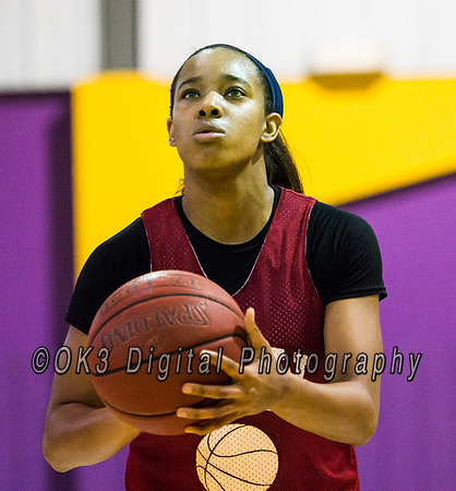 Olen C. Kelley III's coverage of the Garnet and White benefit scrimmage basketball game
