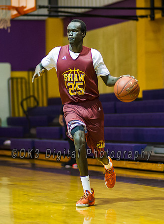 Olen C. Kelley III's coverage of the Garnet and White benefit scrimmage basketball game
