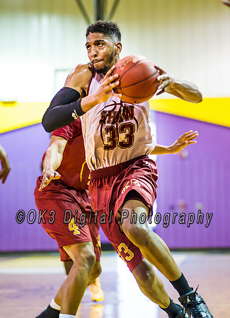 Olen C. Kelley III's coverage of the Garnet and White benefit scrimmage basketball game
