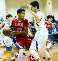 Olen C. Kelley III's coverage of the Samuel Clemens vs Lee boys basketball game
