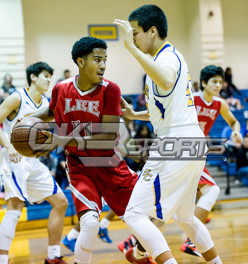 Olen C. Kelley III's coverage of the Samuel Clemens vs Lee boys basketball game