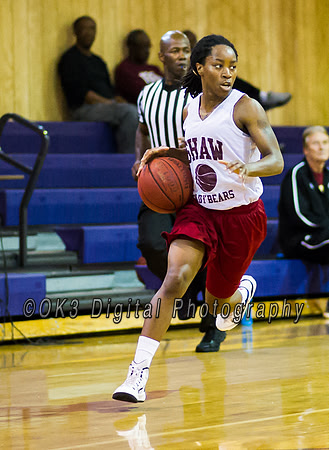 Olen C. Kelley III's coverage of the Garnet and White benefit scrimmage basketball game