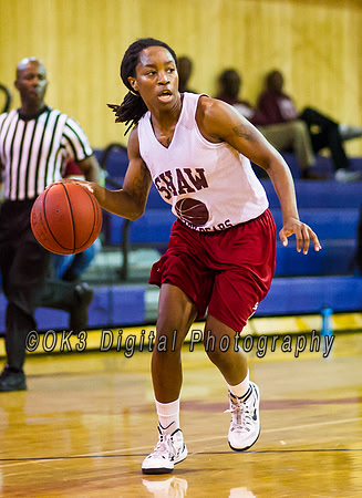 Olen C. Kelley III's coverage of the Garnet and White benefit scrimmage basketball game