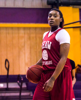 Olen C. Kelley III's coverage of the Garnet and White benefit scrimmage basketball game