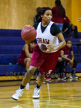 Olen C. Kelley III's coverage of the Garnet and White benefit scrimmage basketball game