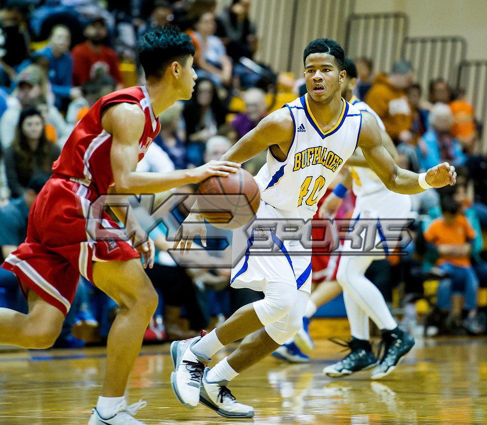 Olen C. Kelley III's coverage of the Samuel Clemens vs Lee boys basketball game