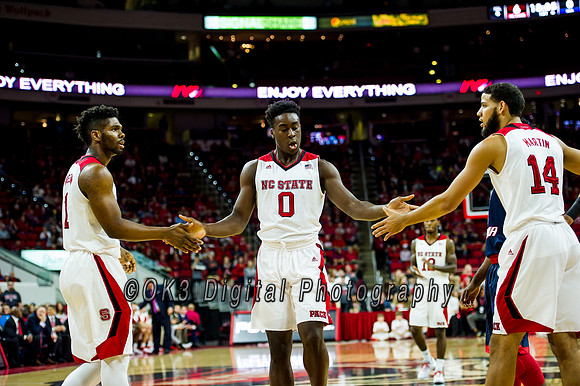 Olen C. Kelley III's coverage of the NC State feat. Southern Alabama men's basketball