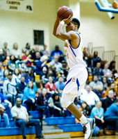 Olen C. Kelley III's coverage of the Samuel Clemens vs Lee boys basketball game