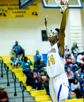 Olen C. Kelley III's coverage of the Samuel Clemens vs Lee boys basketball game