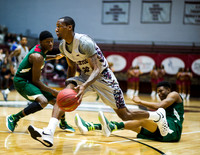 Olen C. Kelley's coverage of the Mississippi Valley Devils and North Carolina Central Eagles duriing a MEAC basketball game
