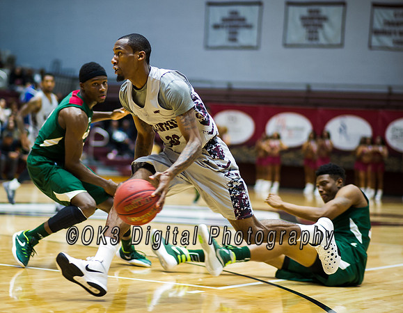 Olen C. Kelley's coverage of the Mississippi Valley Devils and North Carolina Central Eagles duriing a MEAC basketball game