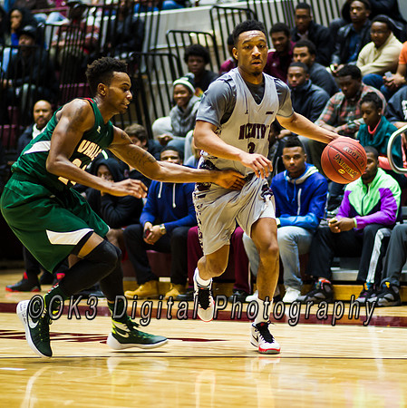 Olen C. Kelley's coverage of the Mississippi Valley Devils and North Carolina Central Eagles duriing a MEAC basketball game