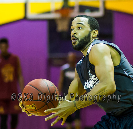 Olen C. Kelley III's coverage of the Garnet and White benefit scrimmage basketball game
