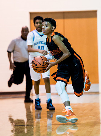 Riverwood Middle Vs Cleveland Boys BBall