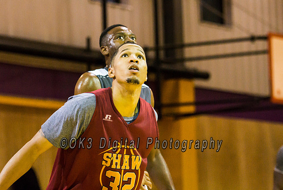 Olen C. Kelley III's coverage of the Garnet and White benefit scrimmage basketball game