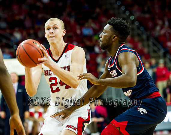 Olen C. Kelley III's coverage of the NC State feat. Southern Alabama men's basketball