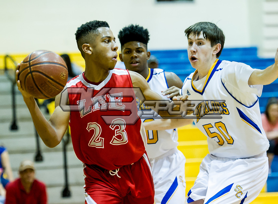 Olen C. Kelley III's coverage of the Samuel Clemens vs Lee boys basketball game