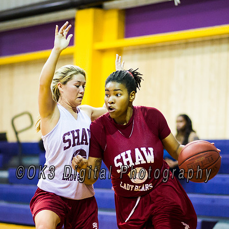 Olen C. Kelley III's coverage of the Garnet and White benefit scrimmage basketball game