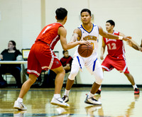 Olen C. Kelley III's coverage of the Samuel Clemens vs Lee boys basketball game