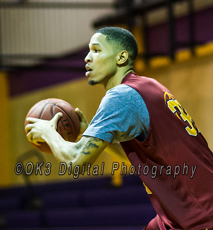 Olen C. Kelley III's coverage of the Garnet and White benefit scrimmage basketball game