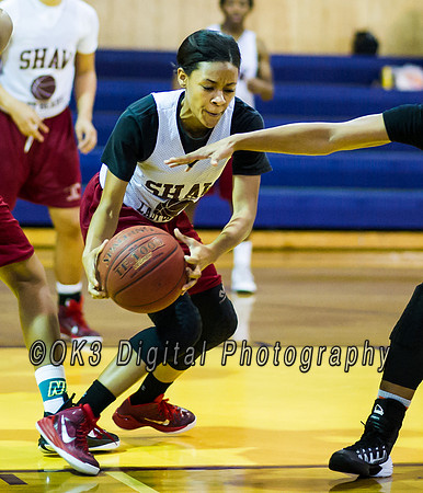 Olen C. Kelley III's coverage of the Garnet and White benefit scrimmage basketball game