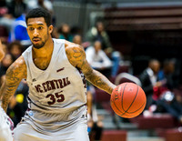 Olen C. Kelley's coverage of the Mississippi Valley Devils and North Carolina Central Eagles duriing a MEAC basketball game