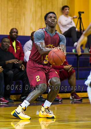 Olen C. Kelley III's coverage of the Garnet and White benefit scrimmage basketball game