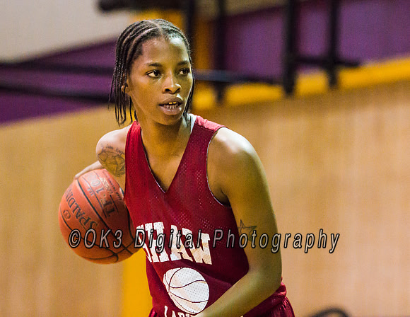 Olen C. Kelley III's coverage of the Garnet and White benefit scrimmage basketball game