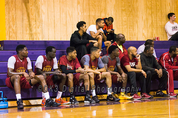 Olen C. Kelley III's coverage of the Garnet and White benefit scrimmage basketball game