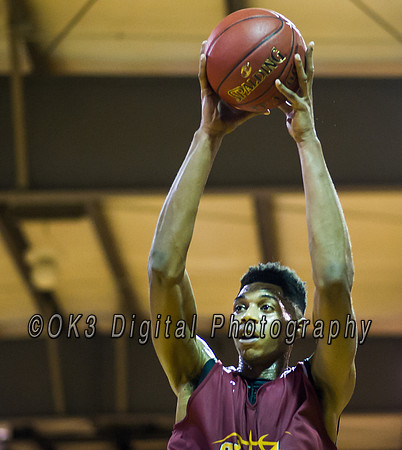 Olen C. Kelley III's coverage of the Garnet and White benefit scrimmage basketball game