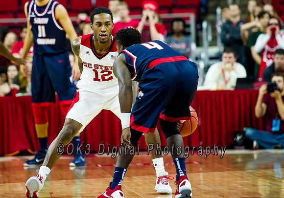 Olen C. Kelley III's coverage of the NC State feat. Southern Alabama men's basketball