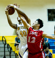 Olen C. Kelley III's coverage of the Samuel Clemens vs Lee boys basketball game