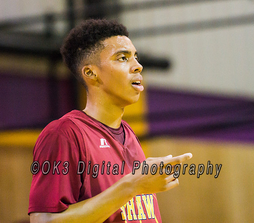 Olen C. Kelley III's coverage of the Garnet and White benefit scrimmage basketball game