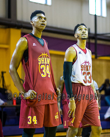 Olen C. Kelley III's coverage of the Garnet and White benefit scrimmage basketball game