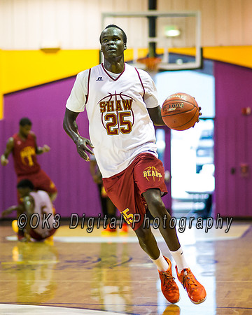Olen C. Kelley III's coverage of the Garnet and White benefit scrimmage basketball game