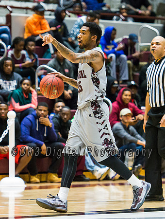 Olen C. Kelley's coverage of the Mississippi Valley Devils and North Carolina Central Eagles duriing a MEAC basketball game