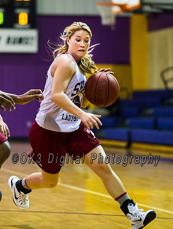 Olen C. Kelley III's coverage of the Garnet and White benefit scrimmage basketball game