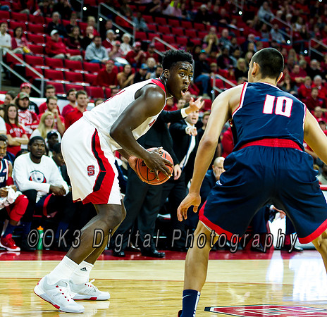 Olen C. Kelley III's coverage of the NC State feat. Southern Alabama men's basketball