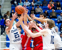 OK3Sports coverage of the boys varsity basketball game featuring The Antonian Apaches vs Central Catholic Buttons