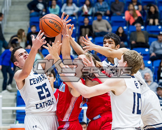OK3Sports coverage of the boys varsity basketball game featuring The Antonian Apaches vs Central Catholic Buttons