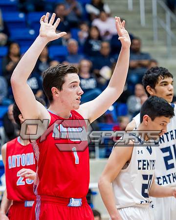 OK3Sports coverage of the boys varsity basketball game featuring The Antonian Apaches vs Central Catholic Buttons