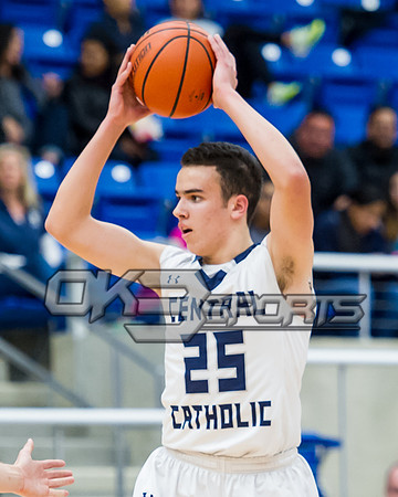 OK3Sports coverage of the boys varsity basketball game featuring The Antonian Apaches vs Central Catholic Buttons