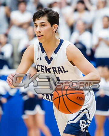 OK3Sports coverage of the boys varsity basketball game featuring The Antonian Apaches vs Central Catholic Buttons