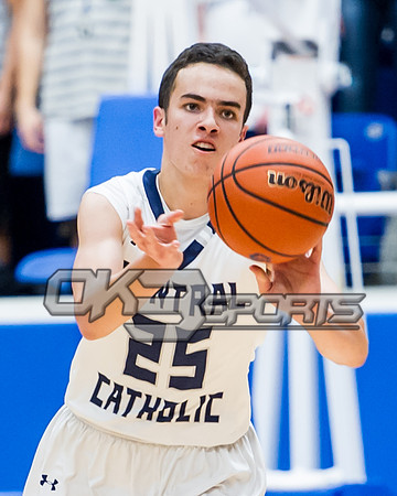 OK3Sports coverage of the boys varsity basketball game featuring The Antonian Apaches vs Central Catholic Buttons