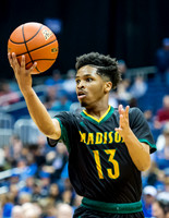 OK3Sports coverage of the Conference 3A Semifinal 2017 UIL Boys Basketball State Tournament featuring The Madison Trojans vs The Santa Rosa Warriors