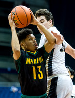 OK3Sports coverage of the Conference 3A Semifinal 2017 UIL Boys Basketball State Tournament featuring The Madison Trojans vs The Santa Rosa Warriors
