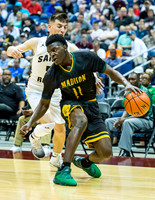 OK3Sports coverage of the Conference 3A Semifinal 2017 UIL Boys Basketball State Tournament featuring The Madison Trojans vs The Santa Rosa Warriors